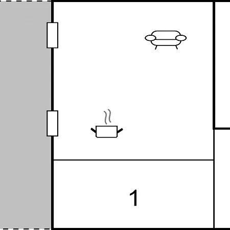 One-bedroom In * クサミル